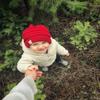 Funky Junque Toddler Winter Hat Ages 14, Soft Knit Beanie for Boys & Girls, Cozy Warm Kids Beanies for Cold Weather - Red view 3