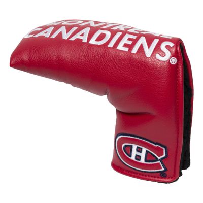 Team Golf NHL Montreal Canadiens Vintage Blade Putter Cover Golf Club Vintage Blade Putter Headcover, Form Fitting Design, Fits Scotty Cameron, Taylormade, Odyssey, Titleist, Ping, Callaway