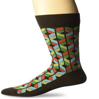 J.M. Dickens of London Men's Stacked, Brown, R
