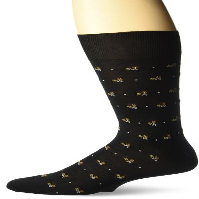 Punto Men's Flowers, Black, R
