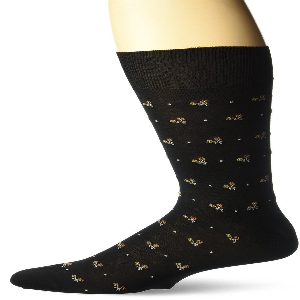 Punto Men's Flowers, Black, R