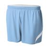 A4 Mens Double Double Short, XL, Lt Blue/White view 1