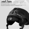 OutdoorMaster Kelvin Ski Helmet - Snowboard Helmet for Men, Women & Youth (Black,S) view 3