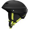 OutdoorMaster Kelvin Ski Helmet - Snowboard Helmet for Men, Women & Youth (Black+Lemon,S) view 1