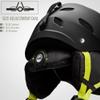 OutdoorMaster Kelvin Ski Helmet - Snowboard Helmet for Men, Women & Youth (Black+Lemon,S) view 2