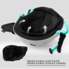 OutdoorMaster Kelvin Ski Helmet - Snowboard Helmet for Men, Women & Youth (White+Teal,L) view 4