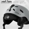 OutdoorMaster Kelvin Ski Helmet - Snowboard Helmet for Men, Women & Youth (Gray,L) view 2
