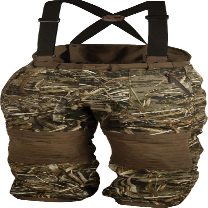 Drake Guardian Elite High-Back Hunt Pant - Fleece Lined Realtree Max-5 MD