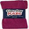 Girls Heavy Cotton Warm Winter Tights for kids, Little Girls, Size 0-11y (6-8 years, Plum) view 1