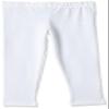The Children's Place Girls Baby and Toddler Capri Leggings, White, 6-9 Months view 2