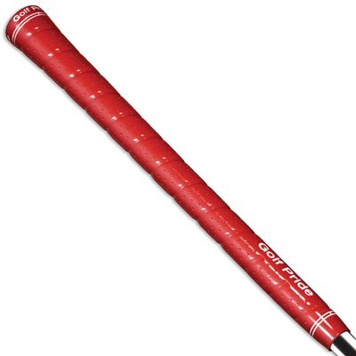 Golf Pride Tour Wrap 2G Golf Grips - Standard Size - 8 Grip Set (Red - 48g - 60 Round)