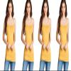 4 Pack Active Basic Women's Basic Tank Top (Gold Mustard 4 Pack) view 1