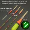 QualyQualy Fishing Glow Sticks for Bobbers 1" 1.5" 2" 3" Fishing Bobber Lights, Fishing Rod Bell Alarm Lights, Bobber Glow Sticks Bulk Kit 10-250Pcs view 3
