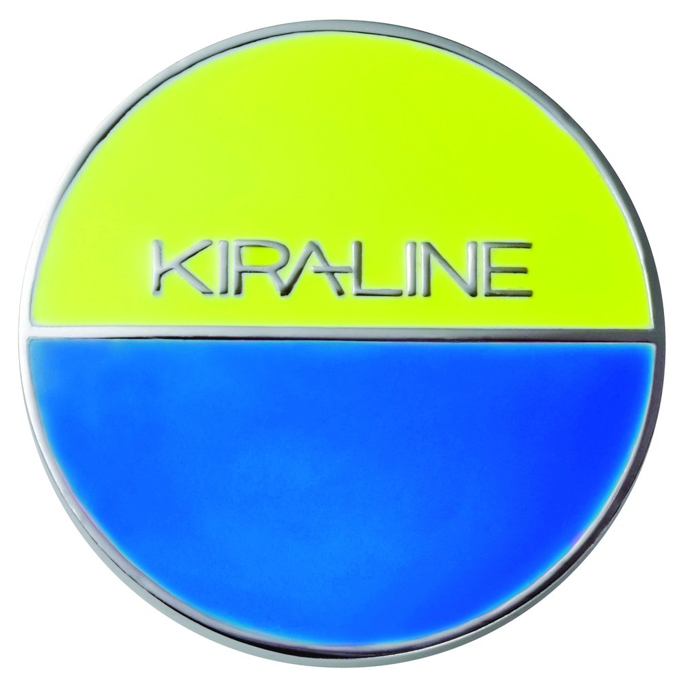 Kasco KIZM1710 Green Marker, Kasco KIRALINE Marker, Unisex, Yellow/Blue, Material: Iron