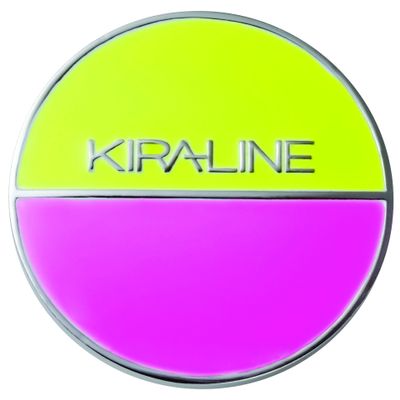 Kasco KIZM1710 Green Marker, Kasco KIRALINE Marker, Unisex, Yellow/Pink, Material: Iron