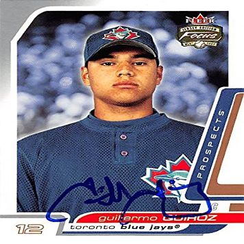 AUTOGRAPH WAREHOUSE 343779 Guilermo Quiroz Autographed Baseball Card - Toronto Blue Jays, FT 2003 Fleer Focus No. 175