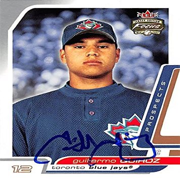 AUTOGRAPH WAREHOUSE 343779 Guilermo Quiroz Autographed Baseball Card - Toronto Blue Jays, FT 2003 Fleer Focus No. 175