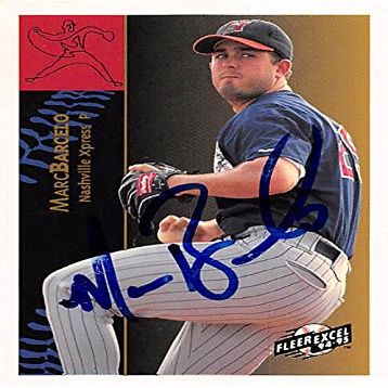 Sports Memorabilia Autograph Warehouse 344160 Marc Barcelo Autographed Baseball Card - Minnesota Twins, FT 1995 Fleer Excel No. 78