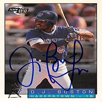 Sports Memorabilia Autograph Warehouse 343776 D.J. Boston Autographed Baseball Card - Toronto Blue Jays, FT 1994 Fleer Excel No. 139