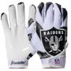 NFL Oakland Raiders Youth Medium Receiver Gloves view 1