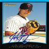 Sports Memorabilia Autograph Warehouse 344137 J.C. Romero Autographed Baseball Card - Minnesota Twins, FT 2001 Bowman No. 422 view 1