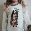 Babysoy Unisex Baby Boy Jane Goodall Long Sleeve Animal Print Tee (12-18 Months, Marmot) view 2