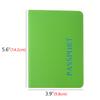 Honbay 2PCS Artificial Leather Passport Holder Cover Passport Case for Men and Women view 2