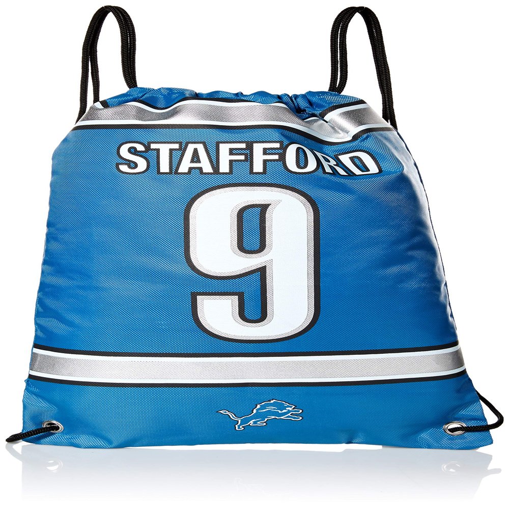 FOCO Detroit Lions Stafford M. #9 Player Drawstring Backpack