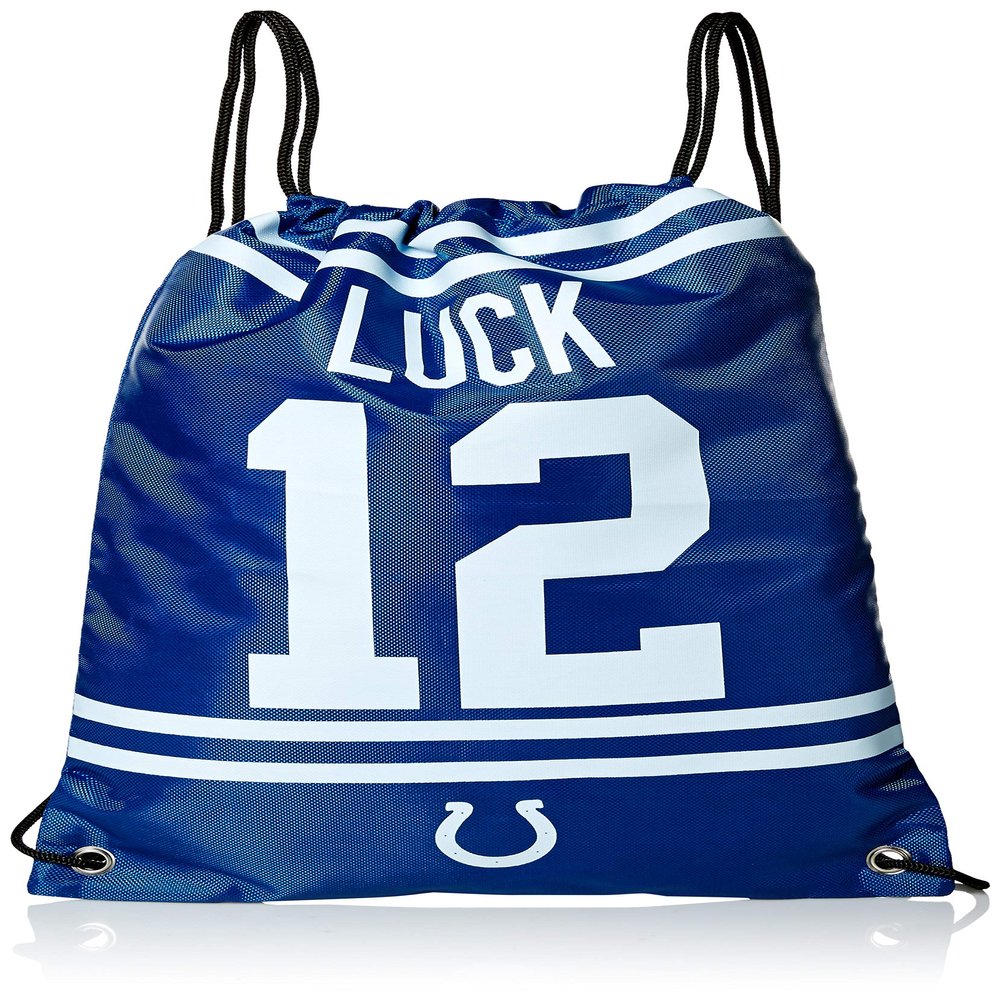 FOCO Indianapolis Colts Luck A. #12 Player Drawstring Backpack