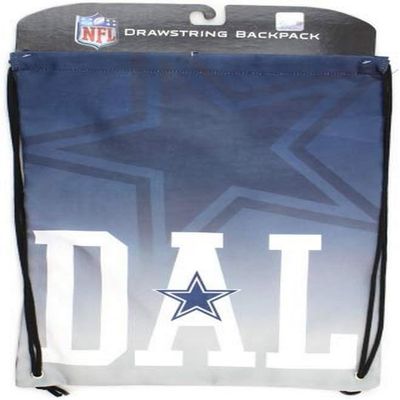 FOCO Dallas Cowboys City Initials Drawstring Backpack