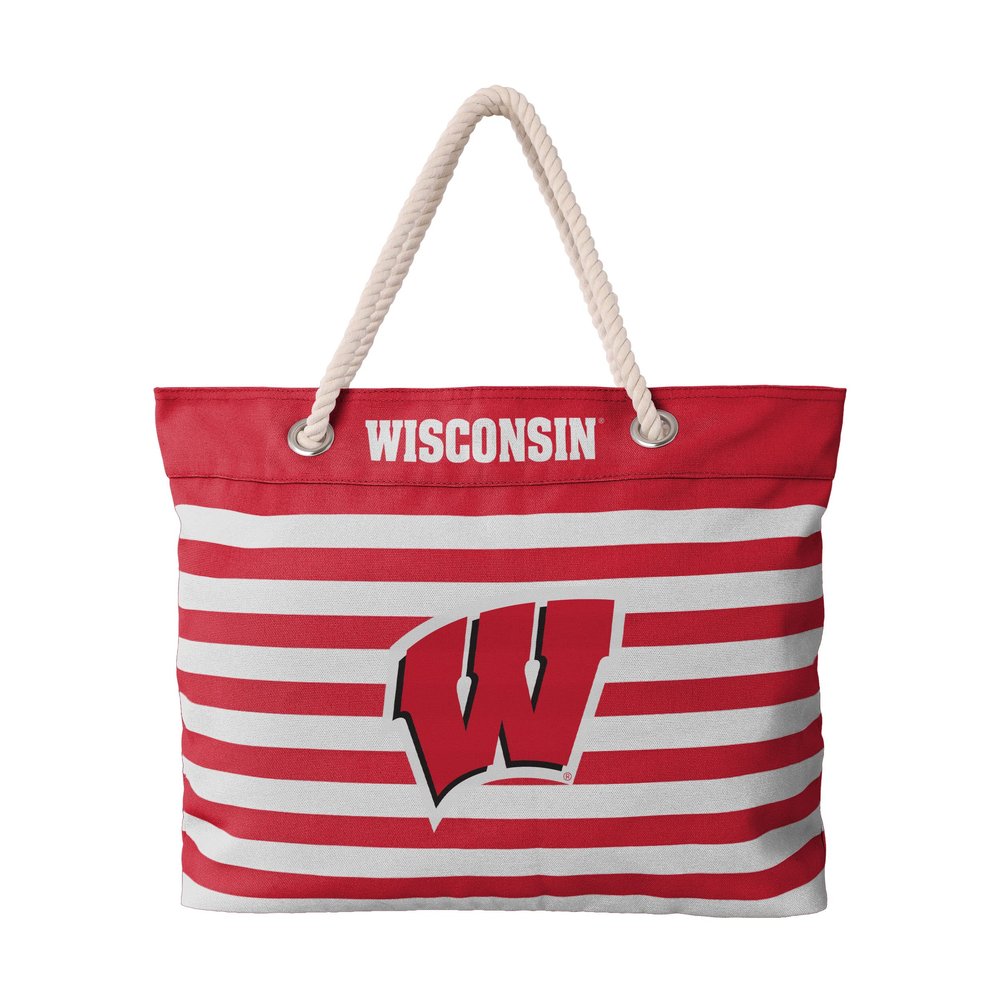 FOCO NCAA Nautical Stripe Tote Bag