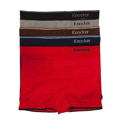 1 or 6 Pieces Knocker Fit Boxer Briefs Junior Boy Seamless Boyshorts Panty (jps001/jps002/jps003) (JPS002, 6 Pieces Show)