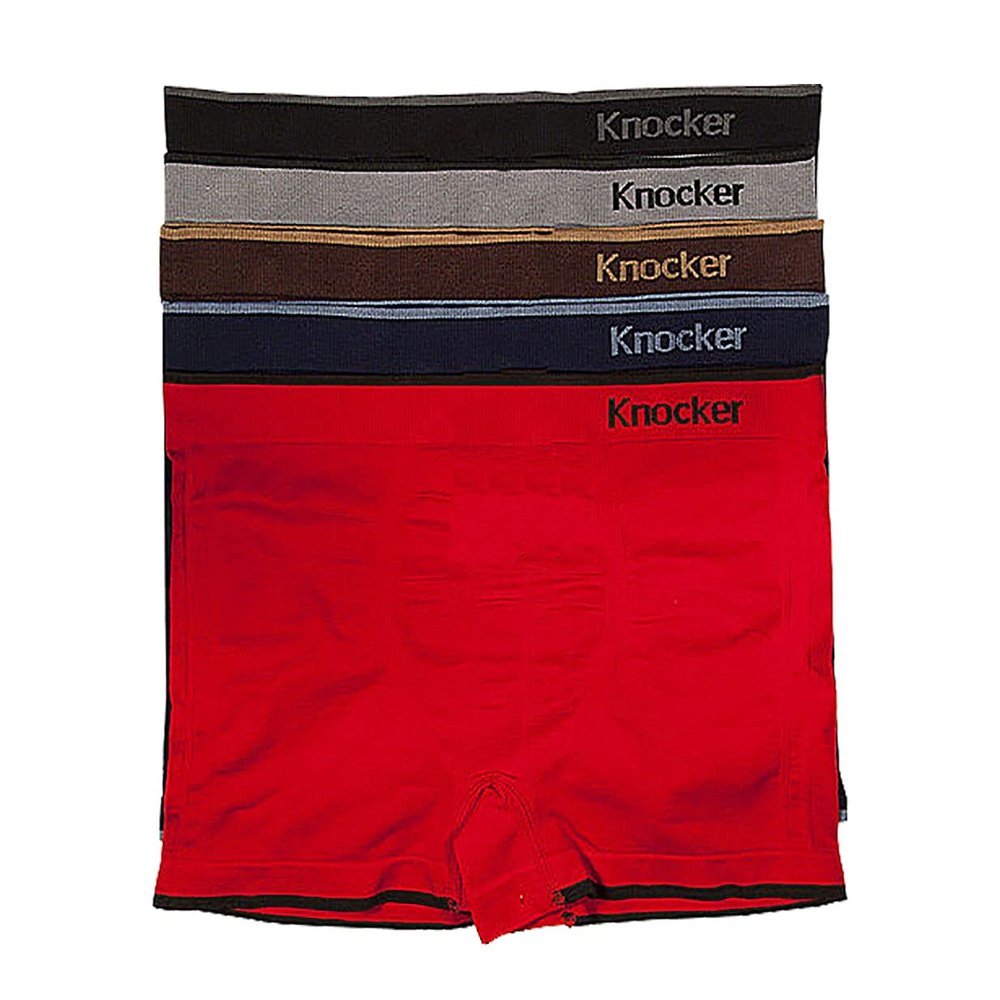 1 or 6 Pieces Knocker Fit Boxer Briefs Junior Boy Seamless Boyshorts Panty (jps001/jps002/jps003) (JPS002, 6 Pieces Show)