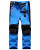 Jessie Kidden Kids Boys Girls Youth Waterproof Windproof Hiking Ski Snow Pants Elastic Waist Warm Insulated Fleece Lined Winter Pants #16010-Light Blue,14-16Years view 1