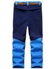 Jessie Kidden Kids Boys Girls Youth Waterproof Windproof Hiking Ski Snow Pants Elastic Waist Warm Insulated Fleece Lined Winter Pants #16010-Light Blue,14-16Years view 2