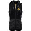 Levelwear LEY9R NCAA Missouri Tigers Women's Iris Banner Stripe Full Zip Hooded Vest, Medium, Black view 1