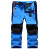 Jessie Kidden Kids Boys Girls Youth Waterproof Windproof Hiking Ski Snow Pants Elastic Waist Warm Insulated Fleece Lined Winter Pants #16010-Light Blue, 6-7Years view 1