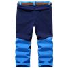 Jessie Kidden Kids Boys Girls Youth Waterproof Windproof Hiking Ski Snow Pants Elastic Waist Warm Insulated Fleece Lined Winter Pants #16010-Light Blue, 6-7Years view 2