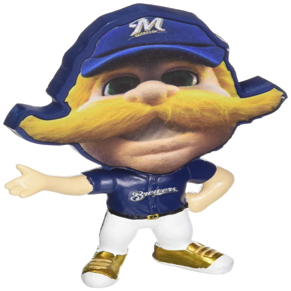 FOCO NBA Milwaukee Brewers Mascot Flathlete Figurine