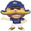 FOCO NBA Milwaukee Brewers Mascot Flathlete Figurine view 2