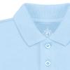 Creative Knitwear College Baby Polo Bodysuit Solid - Auburn Tigers Logo, Light Blue, for Boys & Girls, 3-6 Months view 2