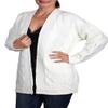 BodiLove Women's Chunky Cable Knit Open Front Oversize Sweater Cardigan Ivory L/XL(L7514(7014)) view 1