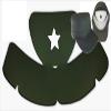 2Pk. Military Hat Crown Half Shaper Army Cadet Cap Shaper Insert (Brown) view 3