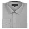 Ward St Men's Regular Fit Dress Shirts, 3XL, 19-19.5N 36/37S, Light Gray view 1