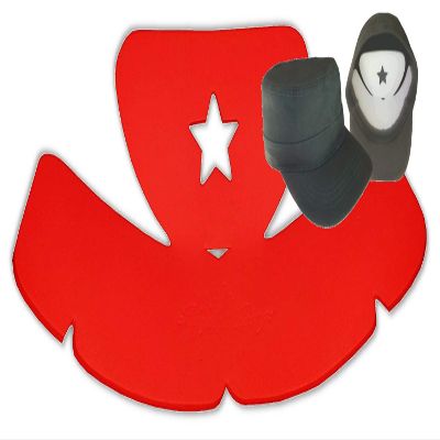 2Pk. Military Hat Crown Half Shaper Army Cadet Cap Shaper Insert (Red)