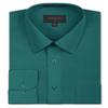 Ward St Men's Regular Fit Dress Shirts, 3XL, 19-19.5N 36/37S, Teal view 1