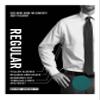 Ward St Men's Regular Fit Dress Shirts, 3XL, 19-19.5N 36/37S, Teal view 2
