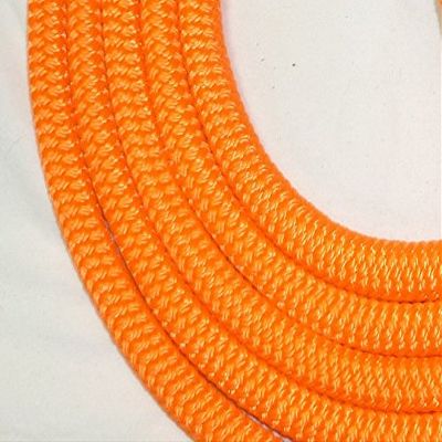 Big Sky Tack and Snacks Horse Rope Mecate Reins 22 ft Orange