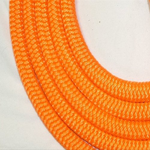 Big Sky Tack and Snacks Horse Rope Mecate Reins 22 ft Orange