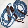 Big Sky Tack and Snacks Horse Rope Mecate Reins 22 ft Orange view 2